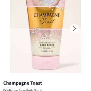 Bath & Body Works Champagne Toast Exfoliating Glow Body Scrub NWT NEW WITH TAG